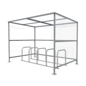 Boxster Cycle Shelter And Rack (Sizes 10 bikes)